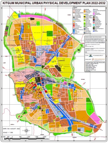Kitgum Municipal Urban Physical development Plan 2022-2032
